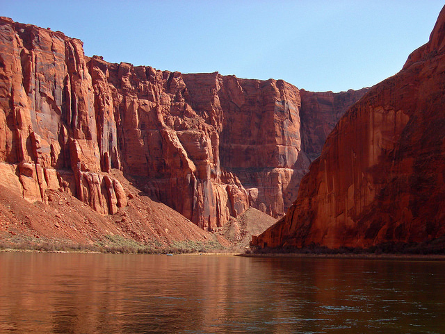 Hoseshoe Bend desde el río