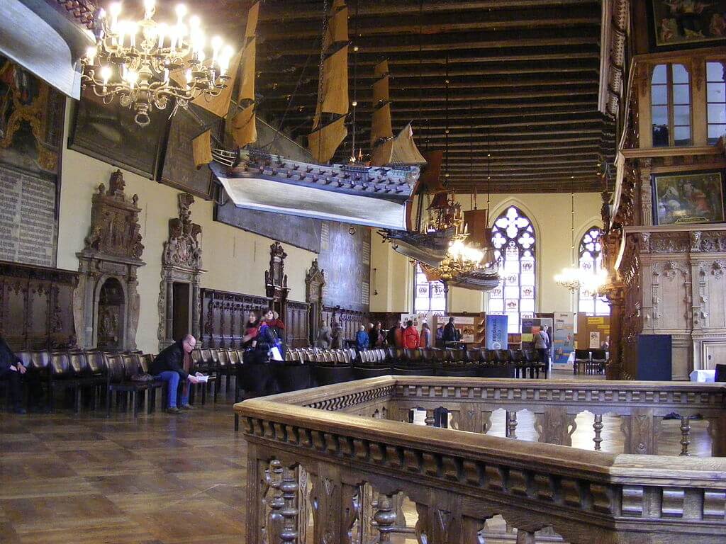 Interior del ayuntamiento de Bremen