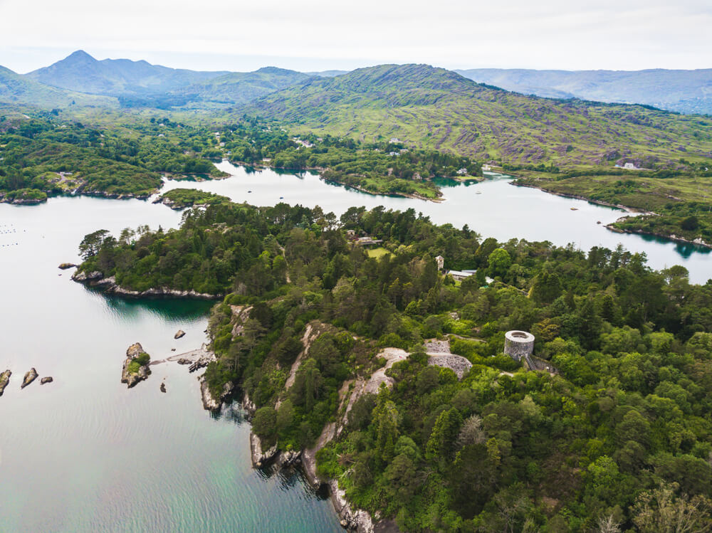 Isla Garnish en Irlanda