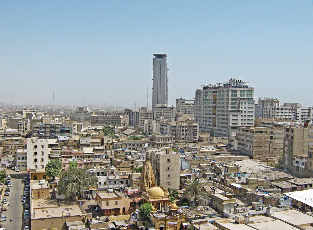 Vista deKarachi, la ciudad menos segura