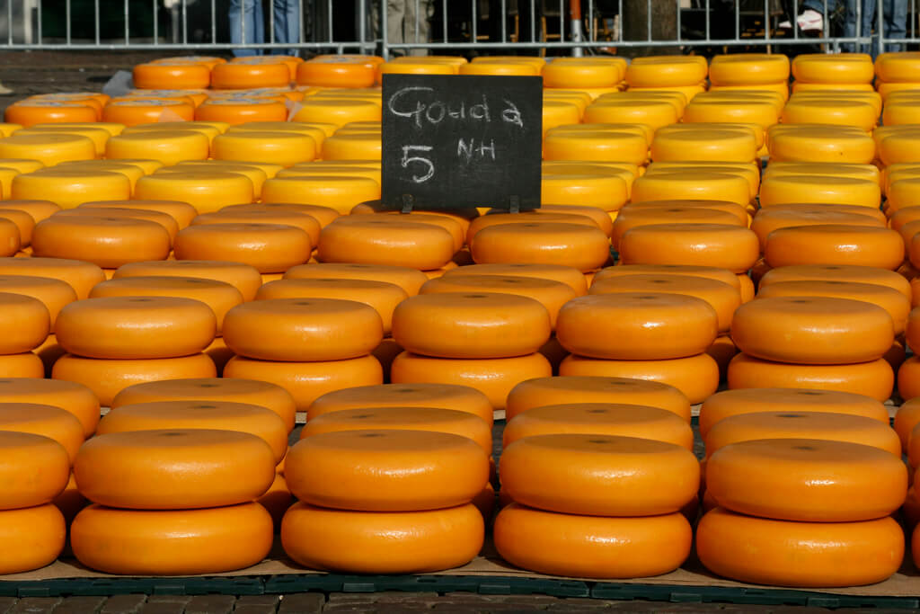 Mercado de quesos en Alkmaar