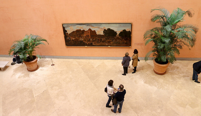 Interior del Museo Thyssen-Bornemisza