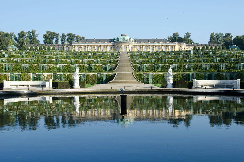 Palacio de Sanssouci en Postdam