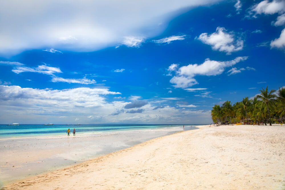 Playa de Dumaluan en Bohol