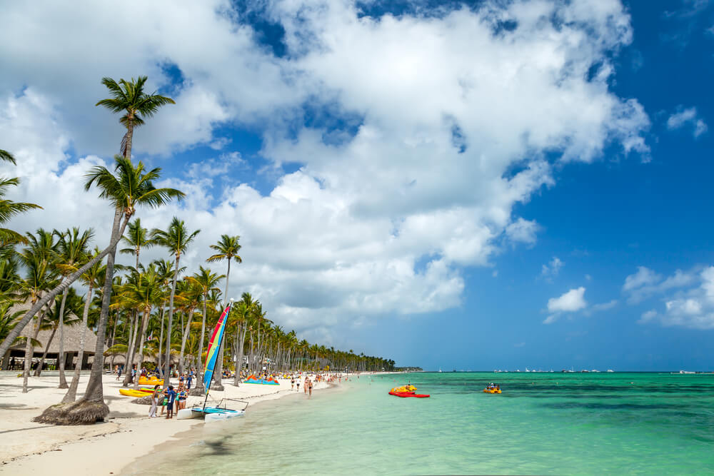 Playa en Punta Cana