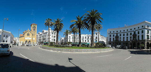 Plaza Moulay el Mendy en Tetuán