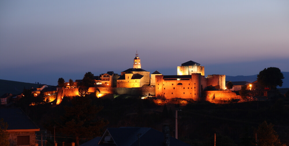 Vista de Puebla de Sanabria en Zamora