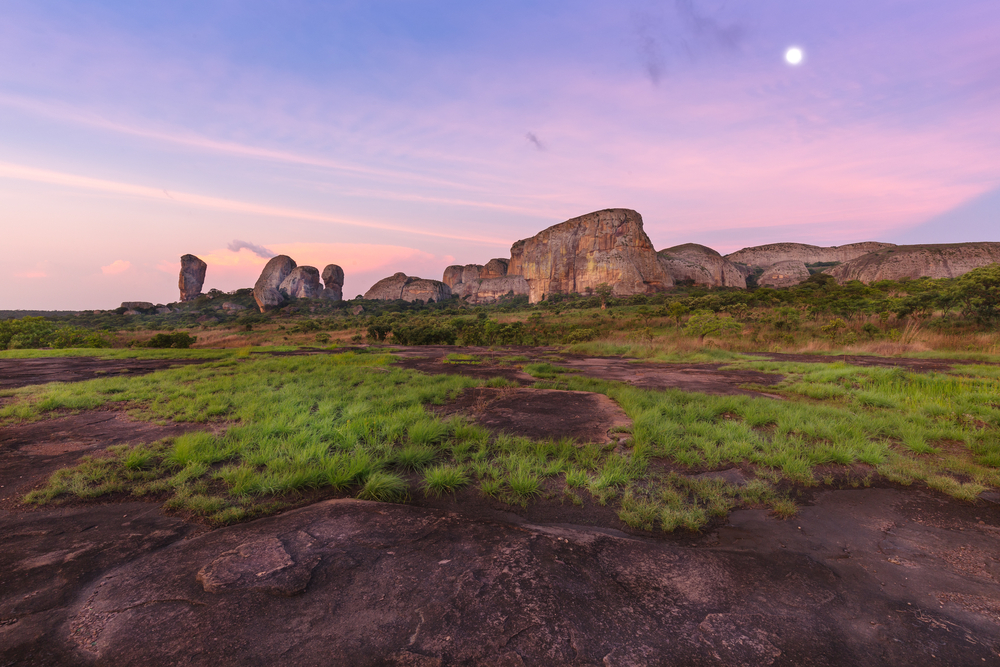 Montañas de Punto Andongo en Malanje