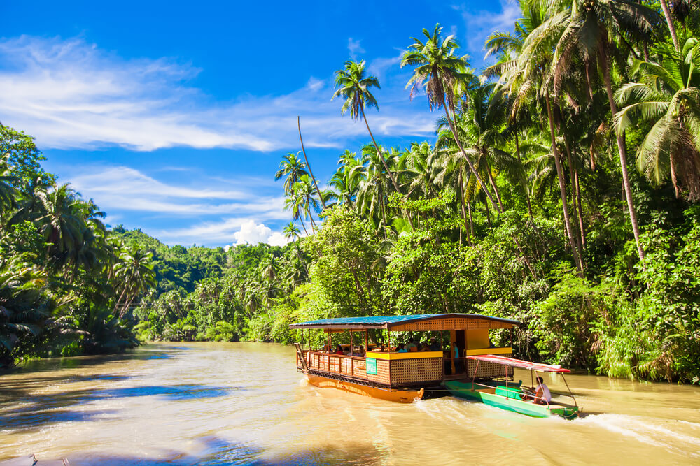 Río Loboc en Bohol