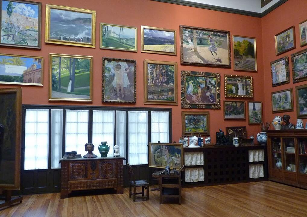 Sala del Museo Sorolla de Madrid