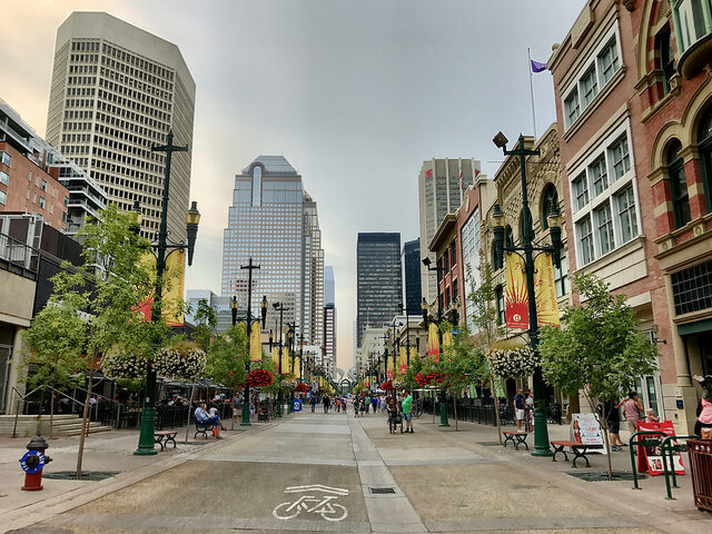 Stephen Avenue de Calgary