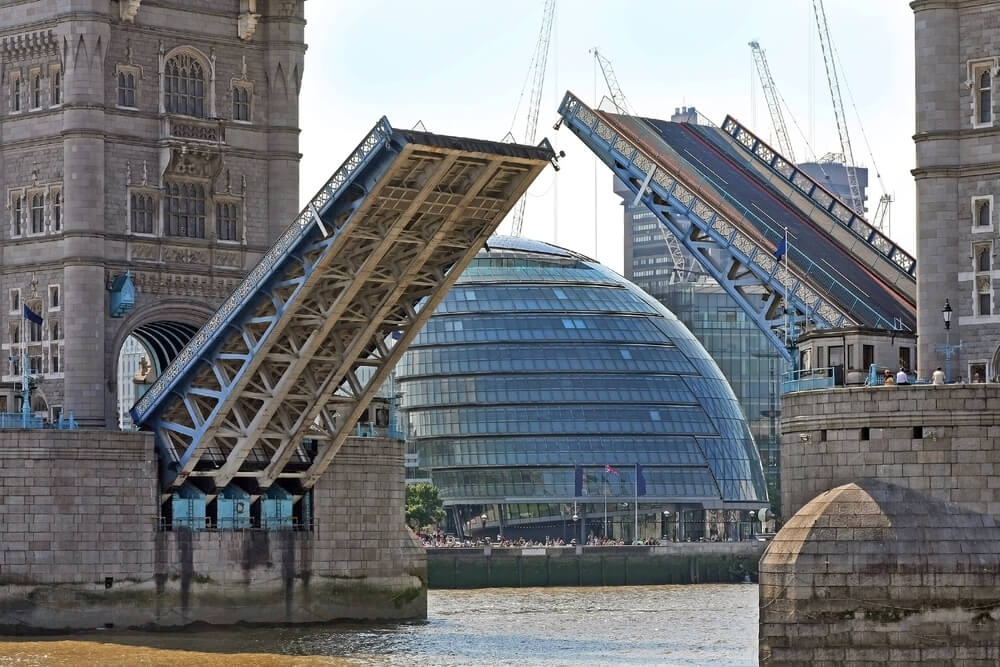 Plataformas del Tower Bridge de Londres