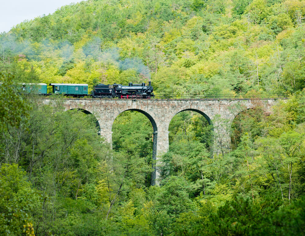 Viaducto de Zampach en la República Checa