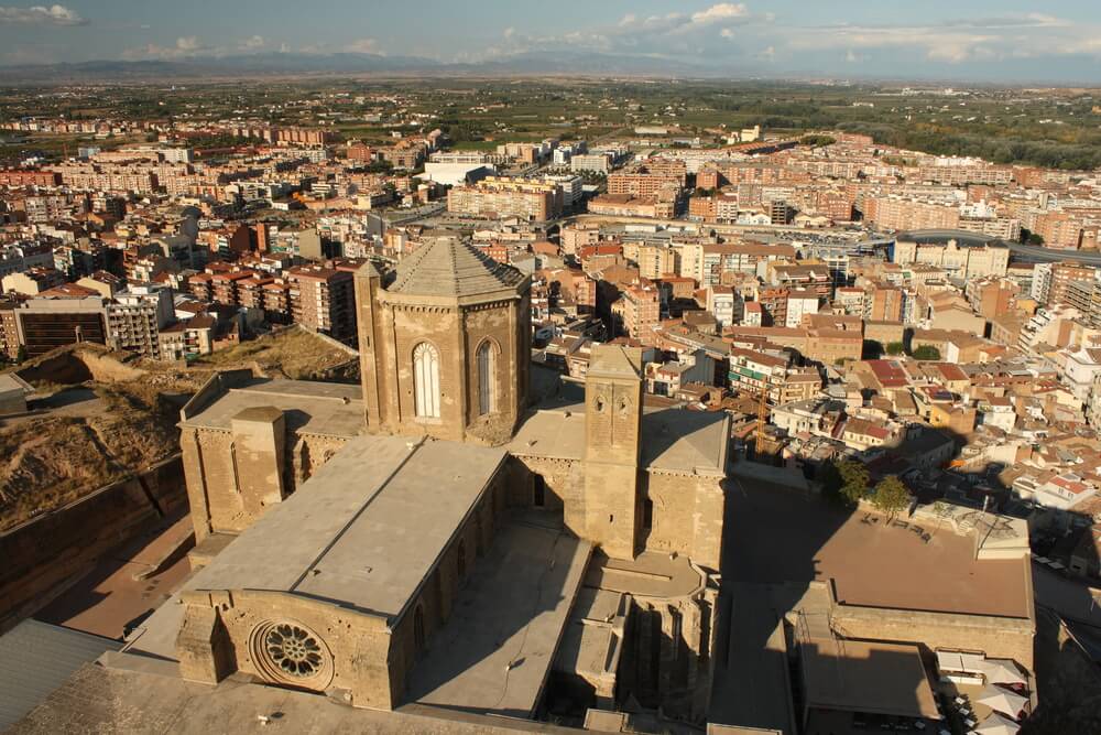 Vista desde la Seu Vella de Lleida