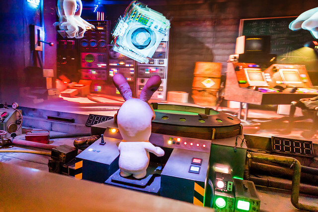 Atracción en Futuroscope
