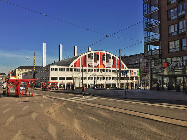 Barrio de Kampi en Helsinki
