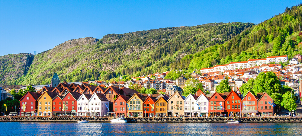Bergen en Noruega