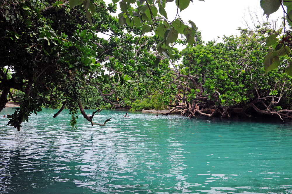 Blue Lagoon en Port Vila