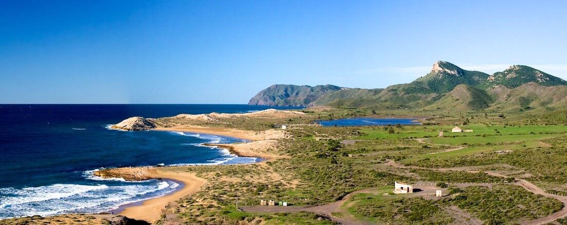 Vista de Calblanque en Murcia