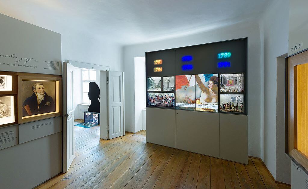 Interior de la Casa Museo de Mozart