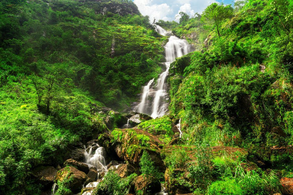 Cascada de Thac Bac en Sapa