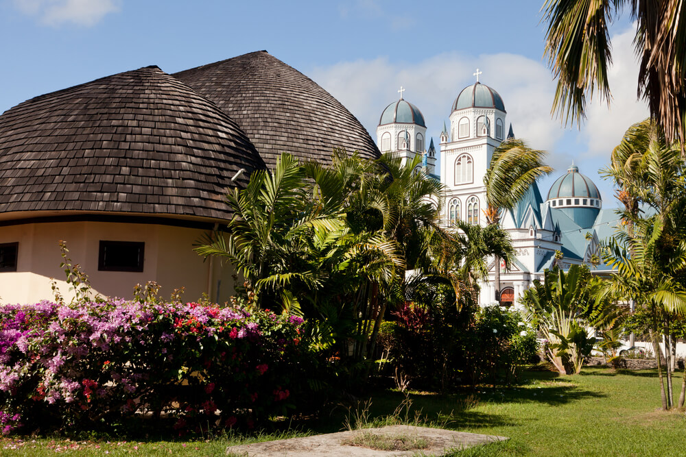 Catedral de Apia en Samoa