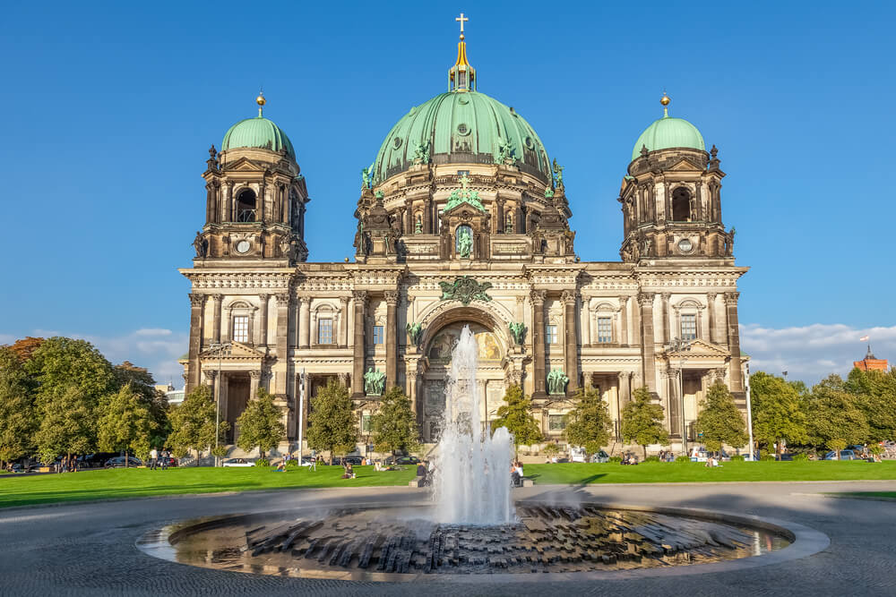 Fachada de la catedral de Berlín