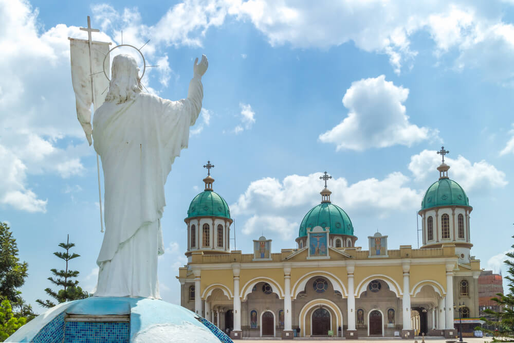 Catedral de Medhane Alem en Addis Abeba