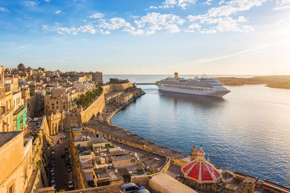 Crucero por el Mediterráneo en Malta