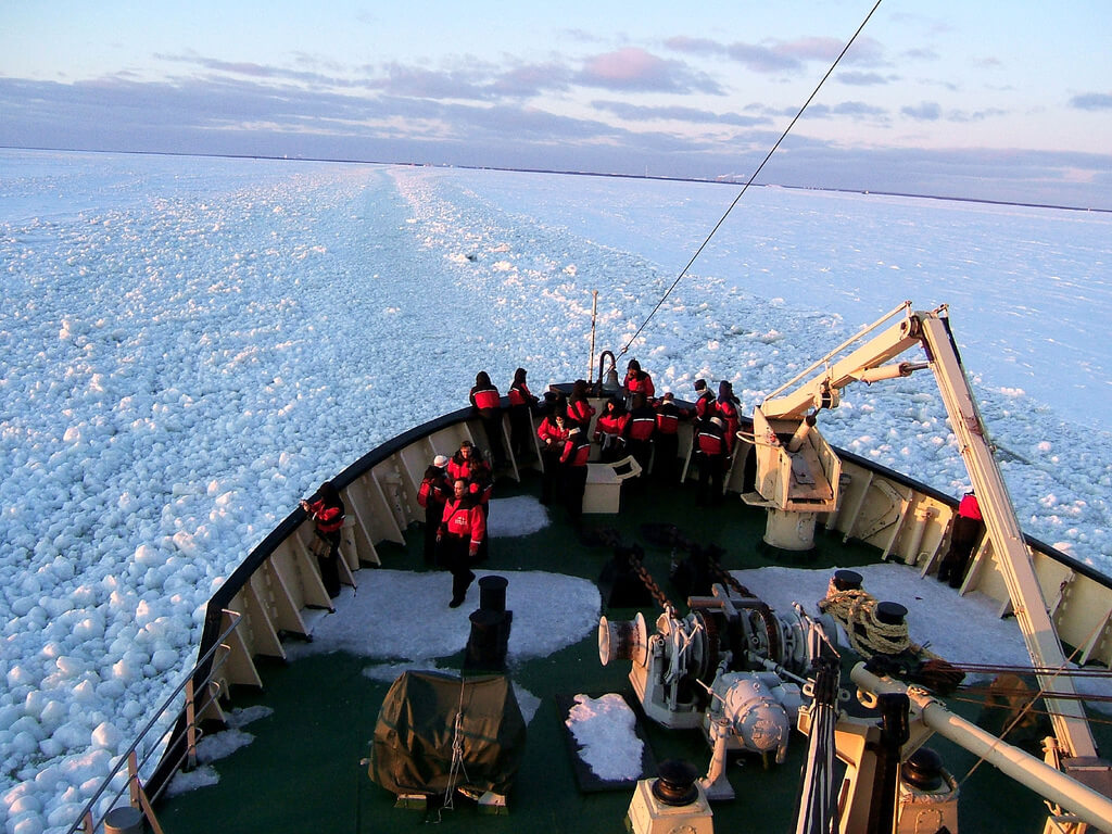 Crucero en el rompehielos Sampo