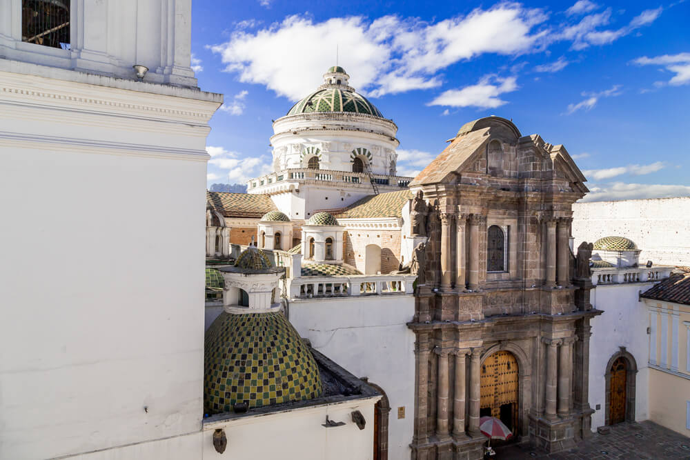 Cúpula de la Iglesia de la Compañía en Quito