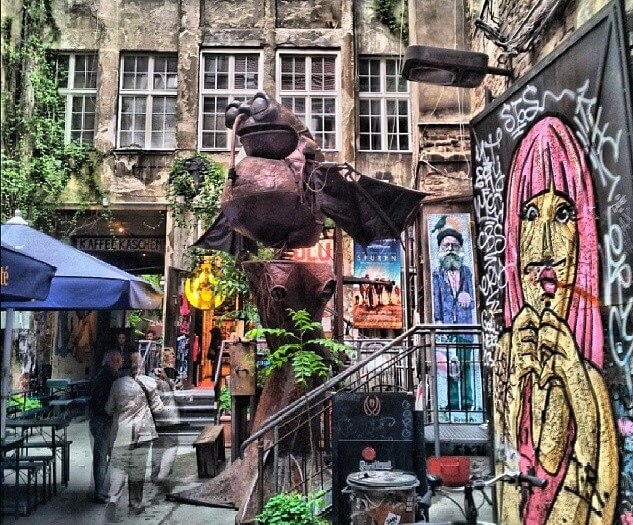 Vista de Dead Chicken Alley en Berlín