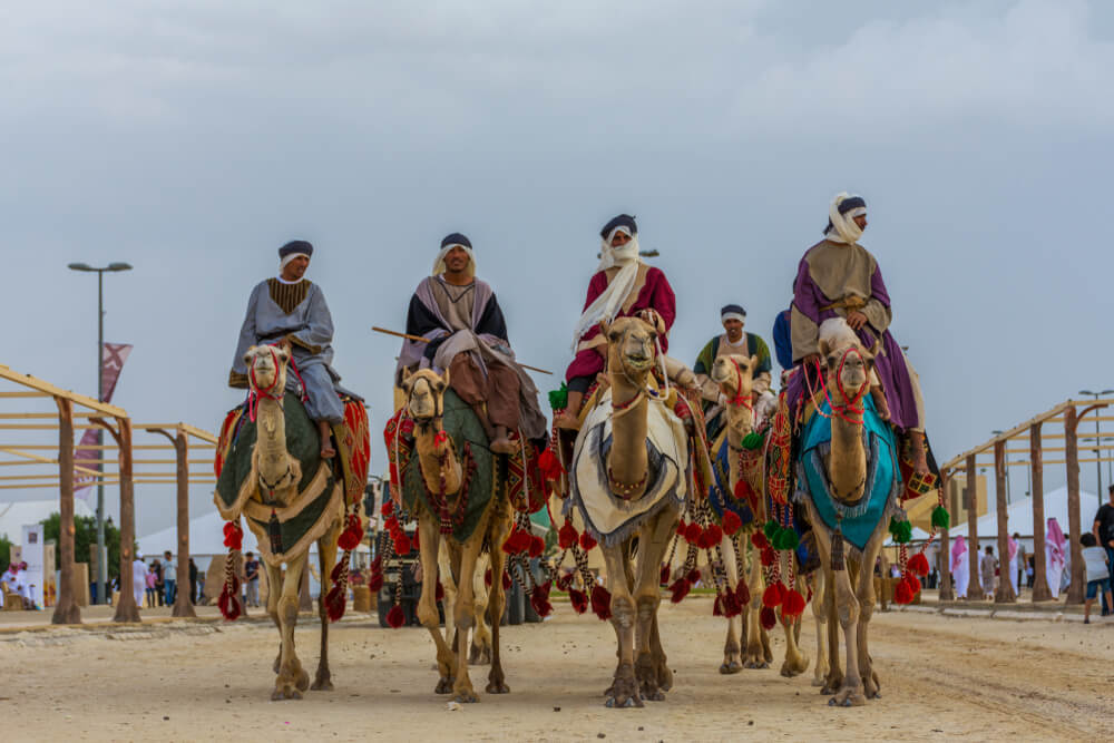 Desfile de camellos