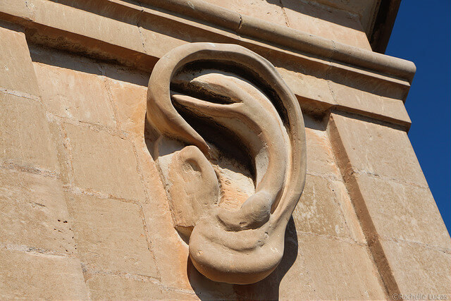 Detalle del torreón de Senglea