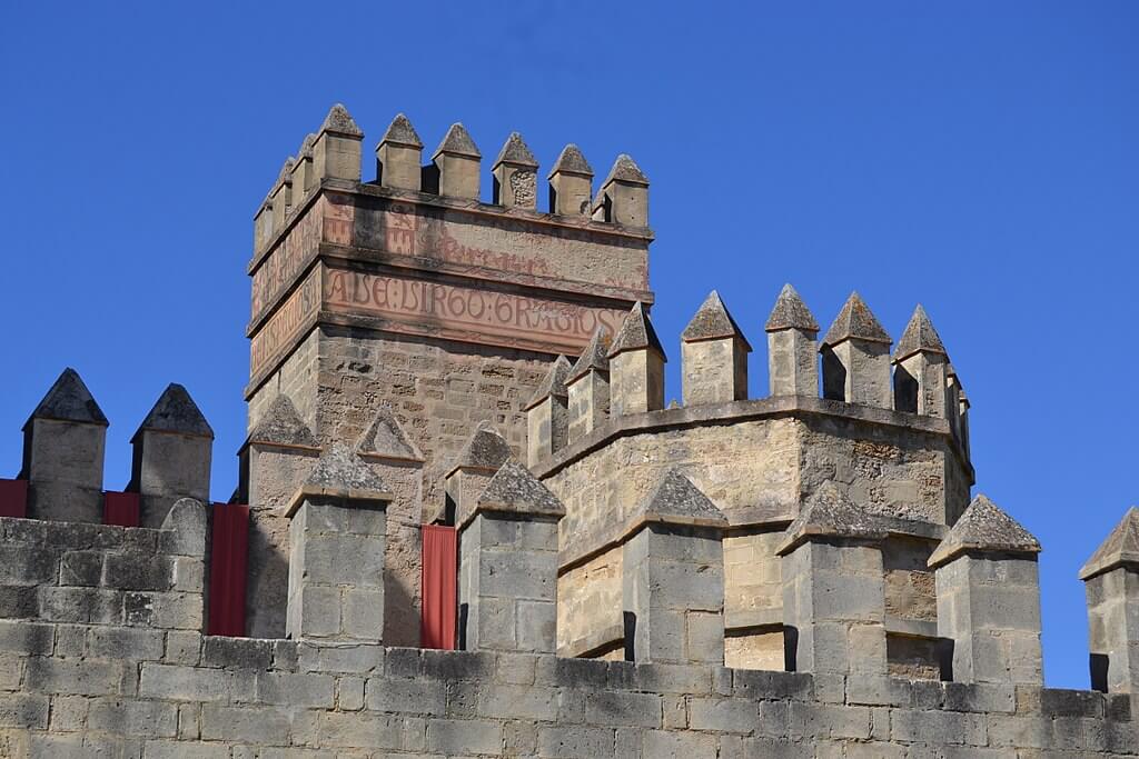 Detalle de las almenas del castillo de San Marcos