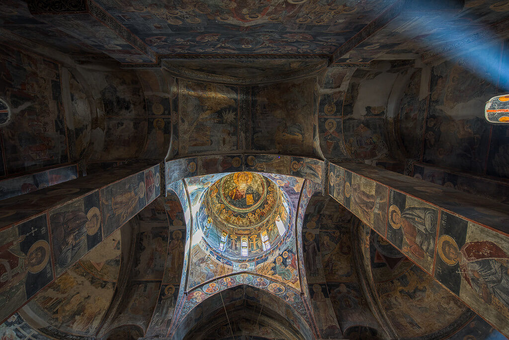 Frescos del monasterio de Novo Hopovo en Fruska Gora