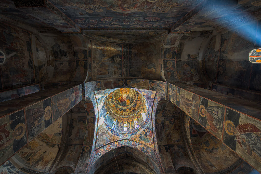 Frescos del monasterio de Novo Hopovo en Fruska Gora
