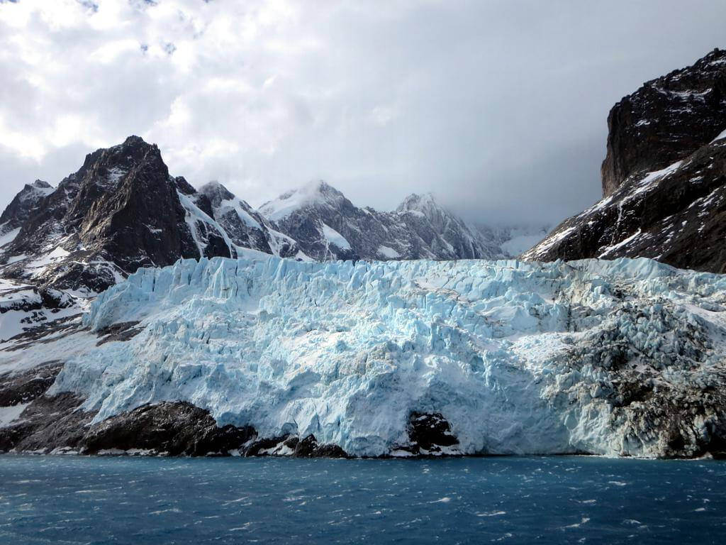 Glaciar en Georgia del Sur