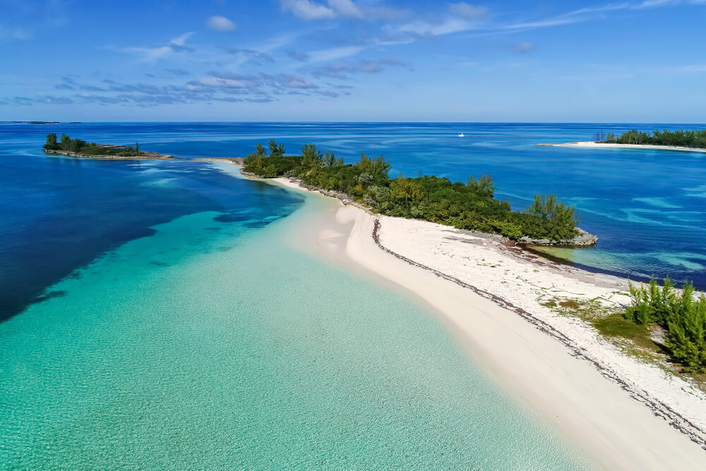 Abaco Island nas Bahamas