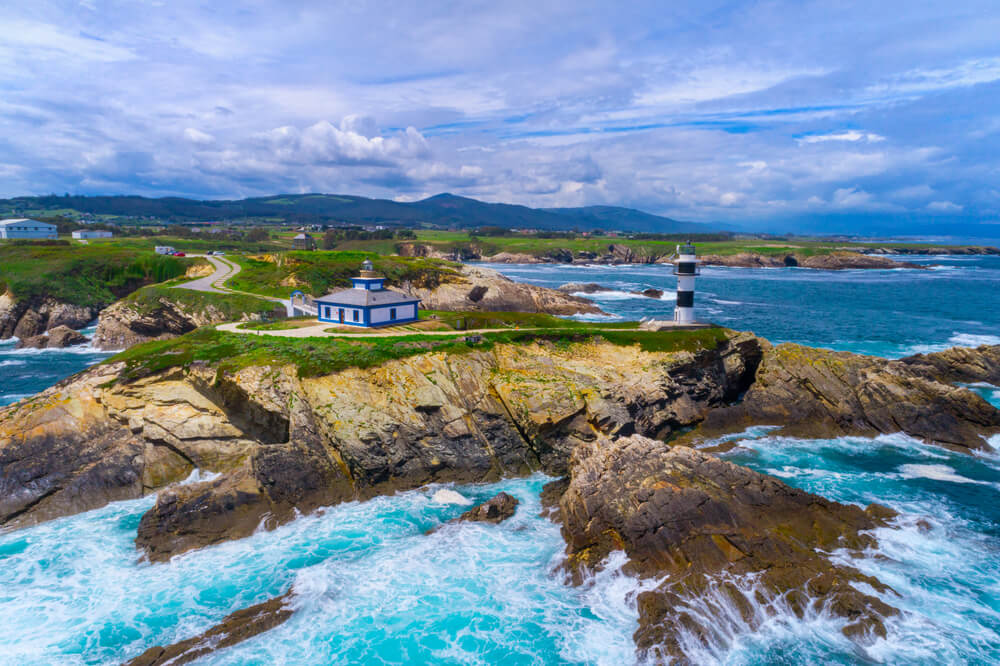 FAro de isla Pancha en Ribadeo
