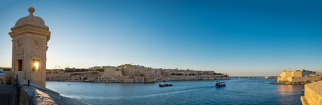 La Valeta y el torreón de Senglea