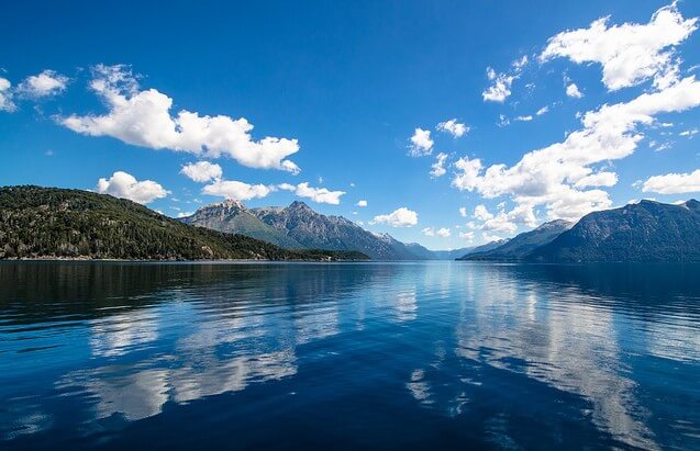 Vista del lago Nahuel Huapi