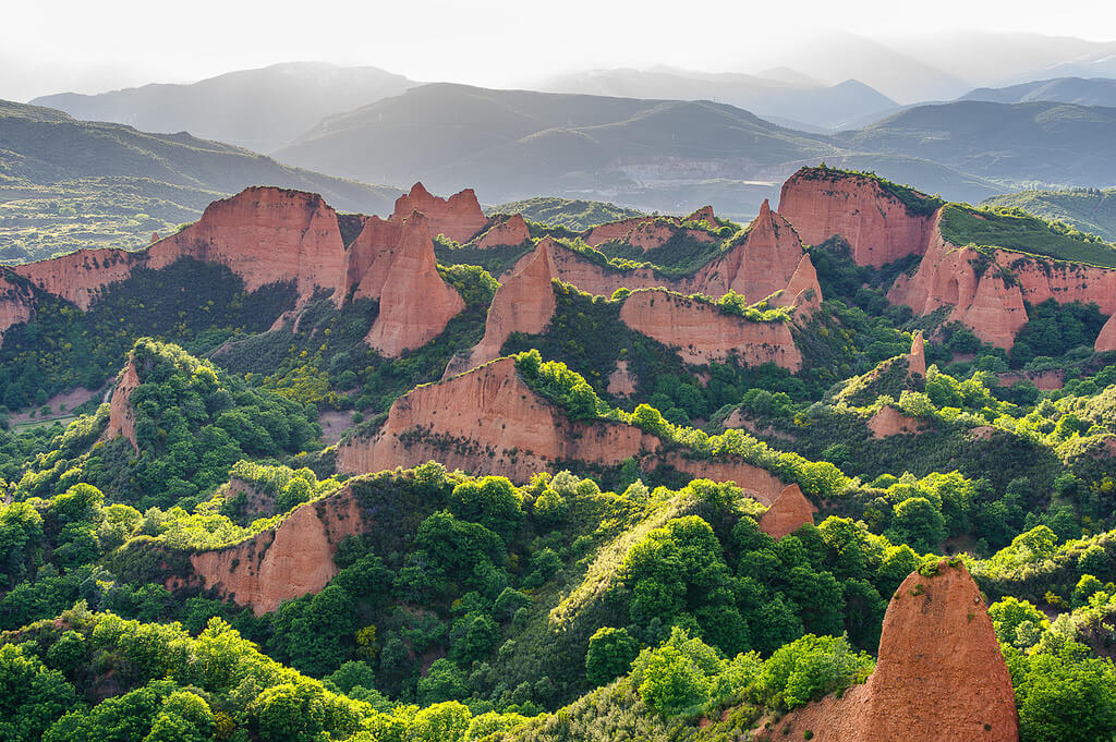 Paisaje de Las Médulas