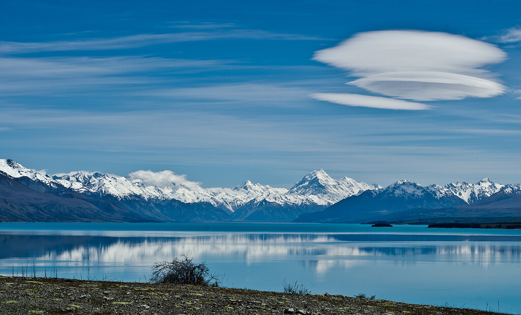 Vista de Lago Tekapo