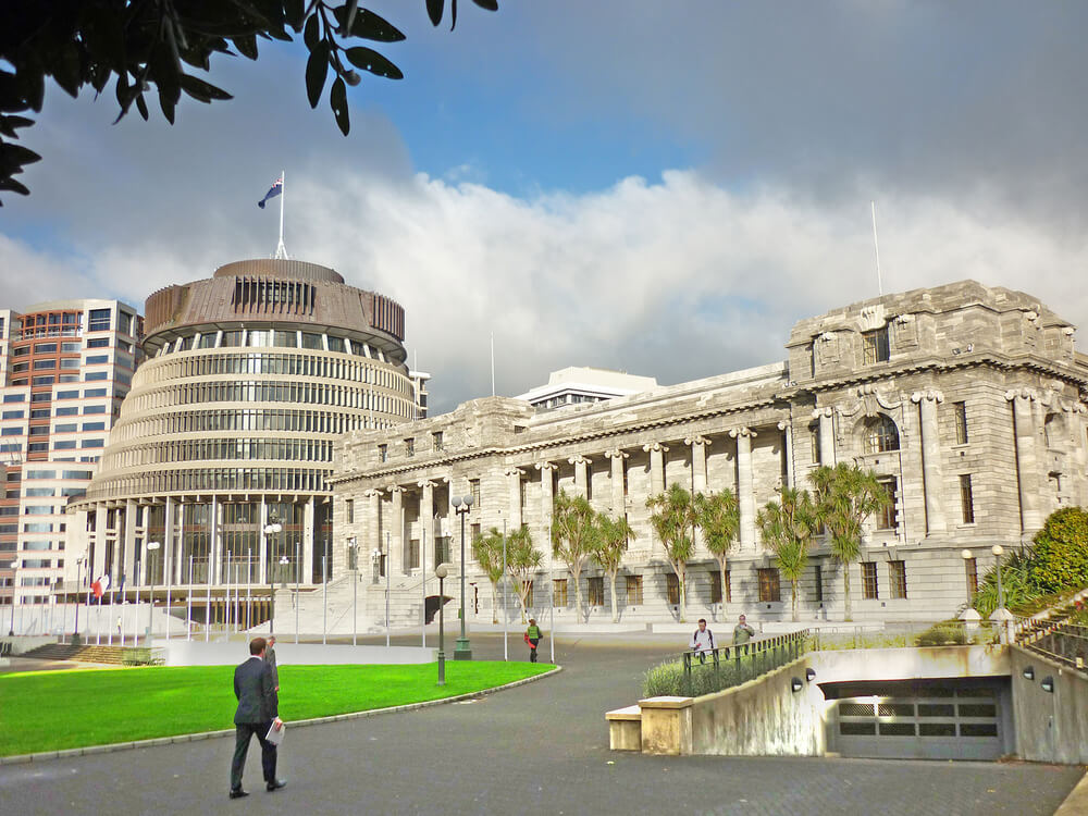 Edificios del Parlamento en Wellington