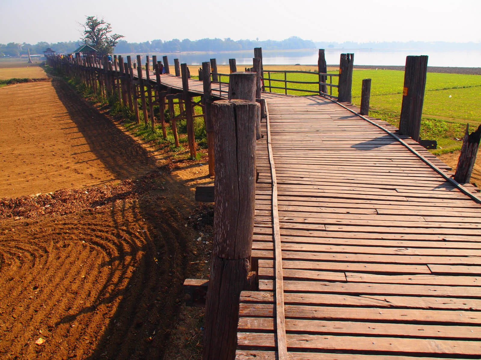 Pasarela del puente de U Bein