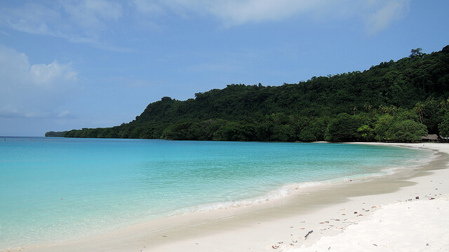 Playa Champagne en Vanuatu