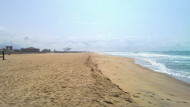 Playa de Cotonou en Benin