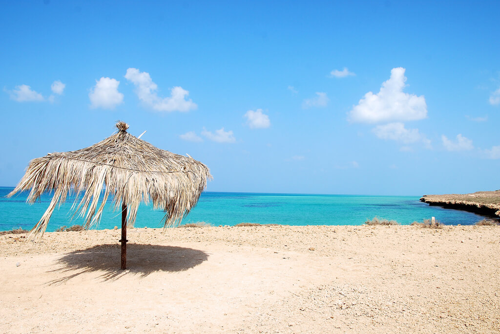 Playa en Yibuti