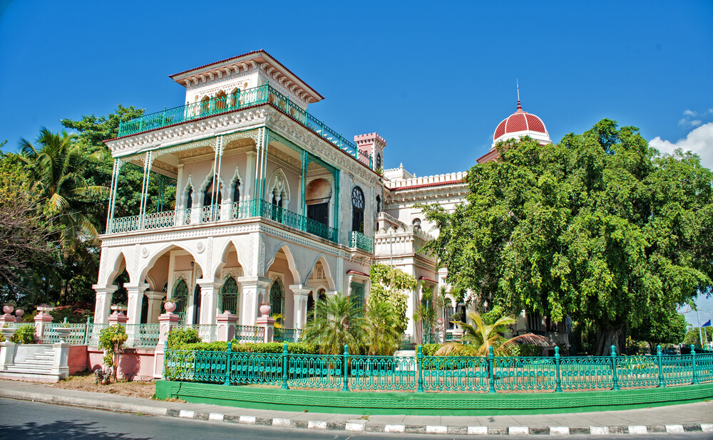 Residencia colonial en Cienfuegos en Cuba